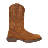 Herren Rebel Wasserfeste Westernstiefel Rotbraun