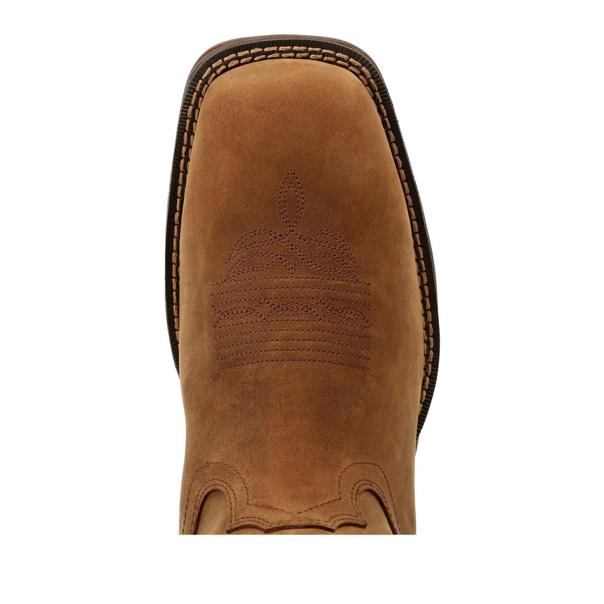 Herren Rebel Wasserfeste Westernstiefel Rotbraun