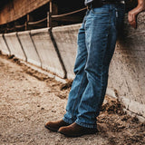 Herren Rebel Wasserfeste Westernstiefel Kojoten-Braun