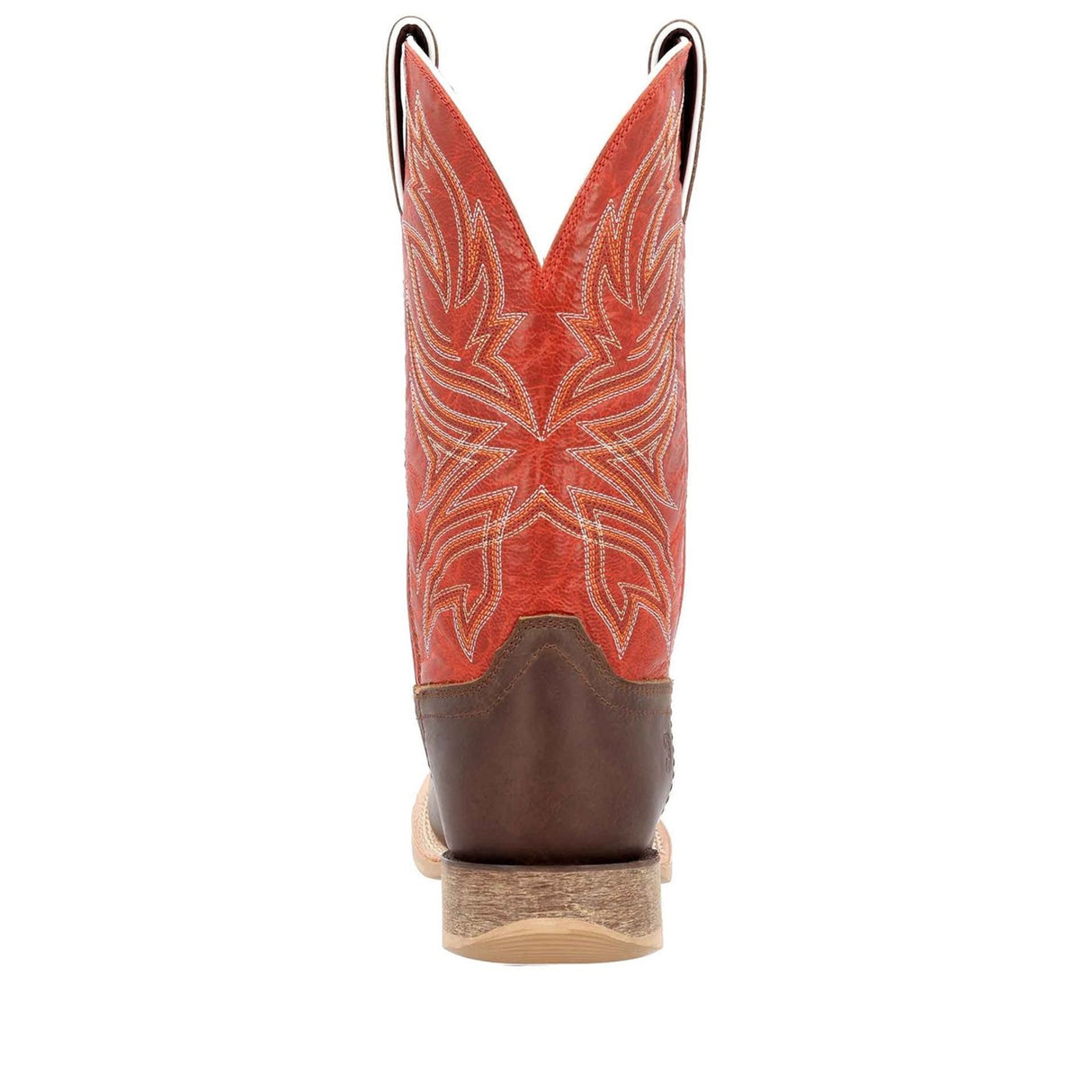 Herren Rebel Pro Westernstiefel Used-Braun und Chilischote