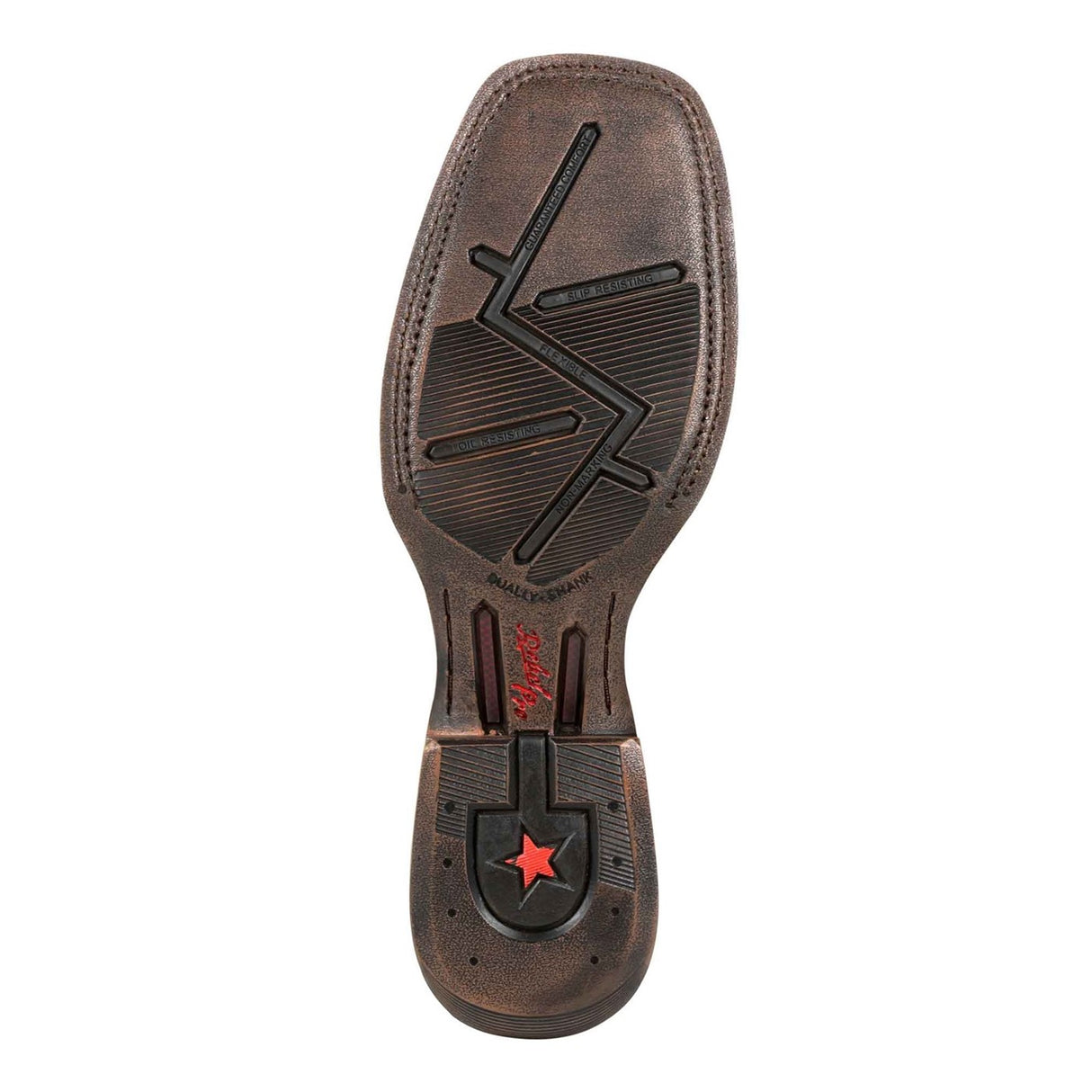 Herren Rebel Pro Westernstiefel Flachsbraun