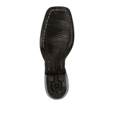 Herren Westward Westernstiefel Dunkle Kastanie und Onyx-Schwarz