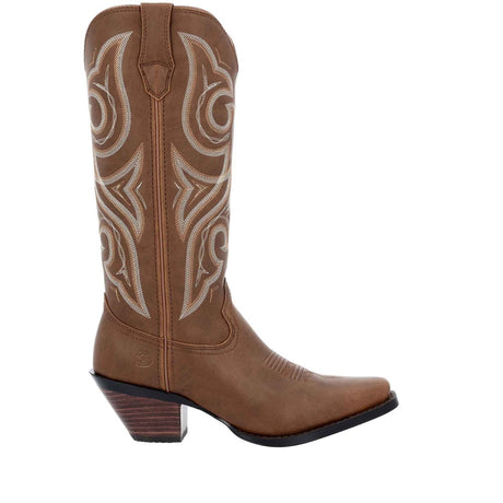 Damen Crush Westernstiefel Milchschokolade