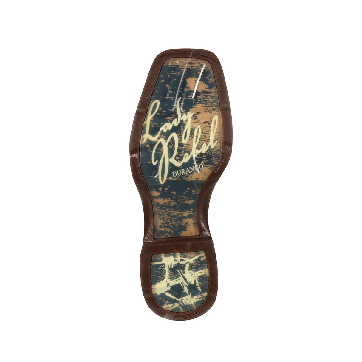 Damen Lady Rebel Westernstiefel Tabak und Braun