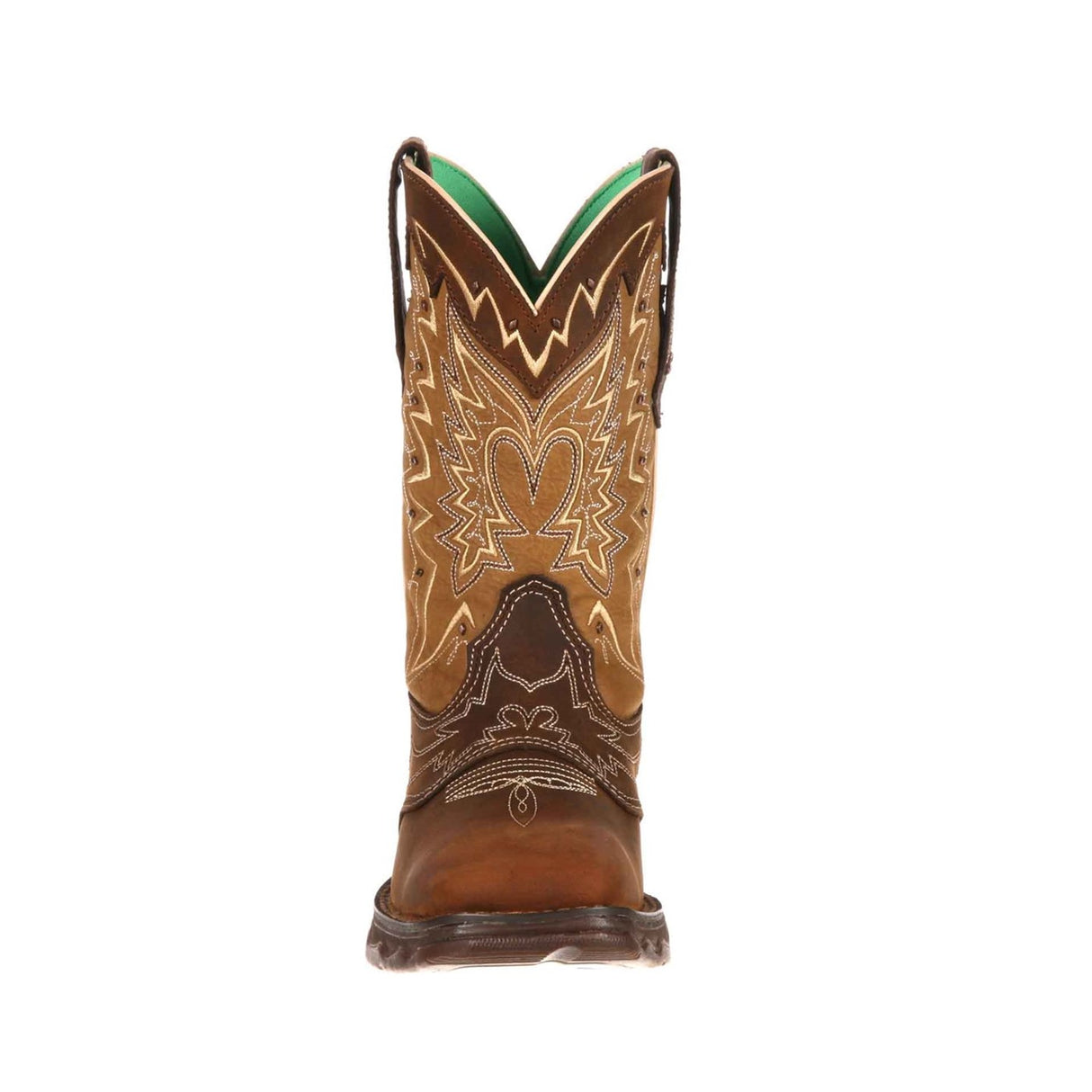 Damen Lady Rebel Westernstiefel Tabak und Braun