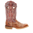 Damen Lady Rebel Pro Westernstiefel Altbraun Himmelblau
