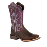 Damen Lady Rebel Pro Westernstiefel Braun geölt und Pflaume