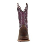 Damen Lady Rebel Pro Westernstiefel Braun geölt und Pflaume