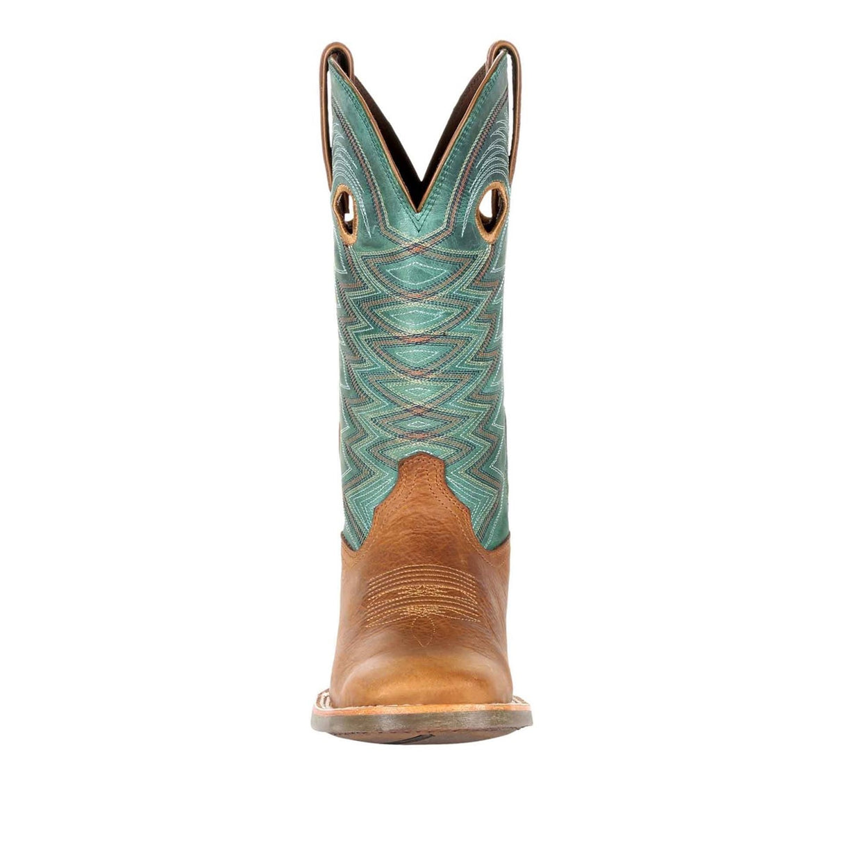 Damen Lady Rebel Pro Westernstiefel Weizen und Aquamarin