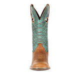 Damen Lady Rebel Pro Westernstiefel Weizen und Aquamarin