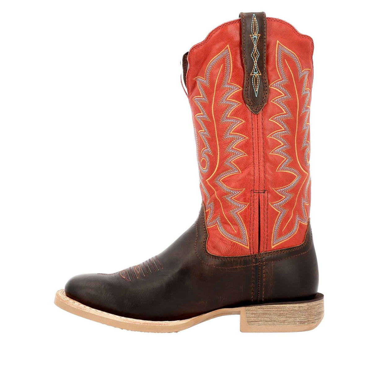 Damen Lady Rebel Pro Westernstiefel Hickory und Chilischote