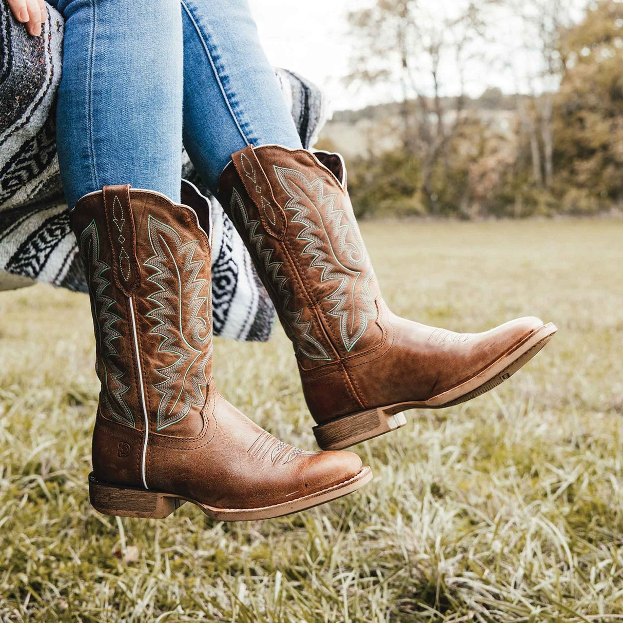 Damen Lady Rebel Pro Westernstiefel Brünierter Sand