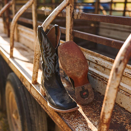 Herren Arena Elite Westernstiefel Onyx-Schwarz