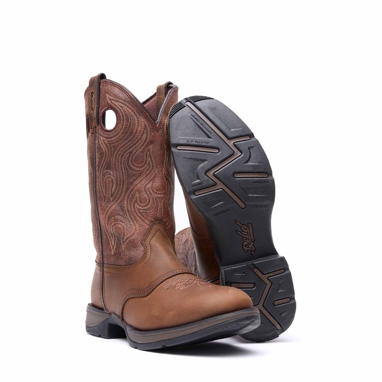 Herren Rebel Westernstiefel Dusk Velocity Borkenbraun
