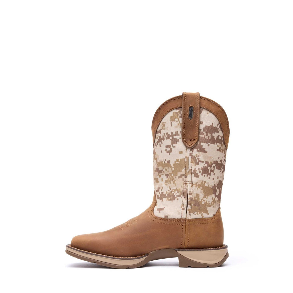 Herren Rebel Westernstiefel Staubbraun Wuesten-Camo