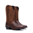 Herren Shyloh Westernstiefel Cigar Croco Trail-Braun