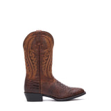 Herren Shyloh Westernstiefel Cigar Croco Trail-Braun