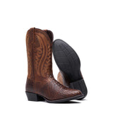 Herren Shyloh Westernstiefel Cigar Croco Trail-Braun