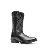 Herren Shyloh Westernstiefel Poliertes Onyx-Schwarz