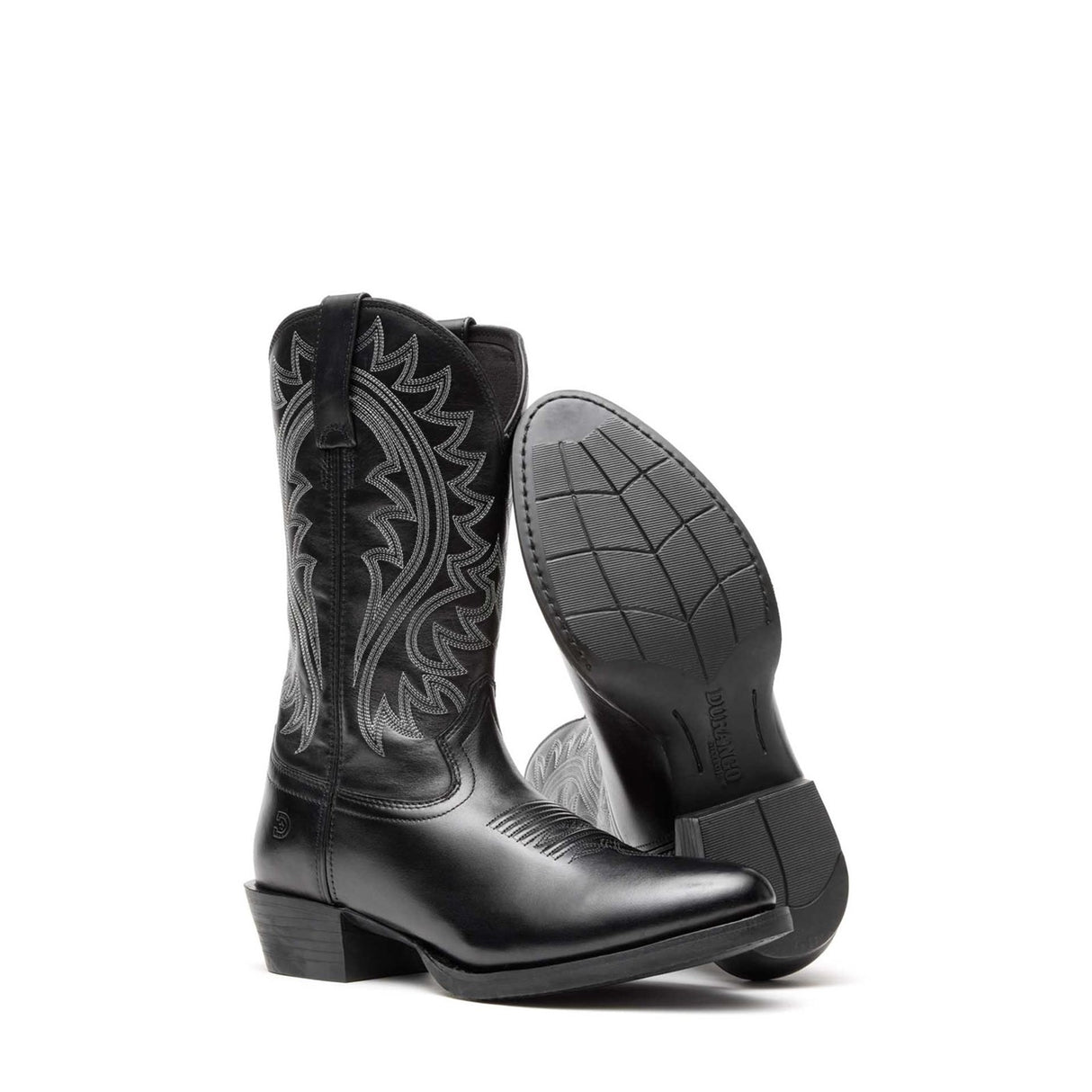 Herren Shyloh Westernstiefel Poliertes Onyx-Schwarz
