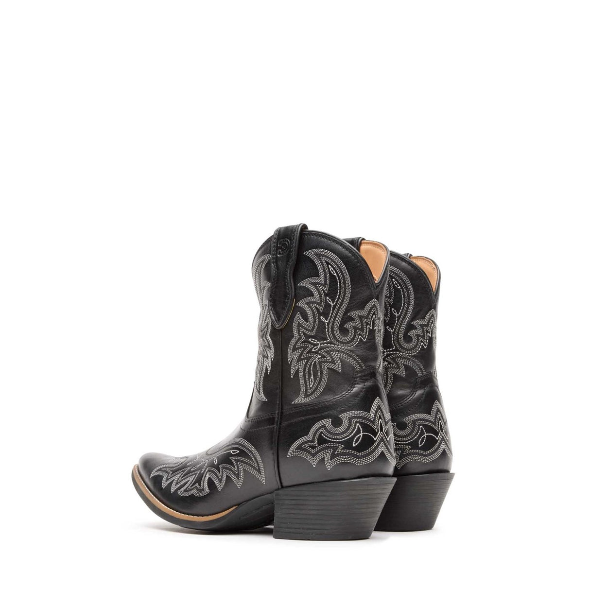 Damen Shyloh Pony-Stiefel Poliertes Onyx-Schwarz