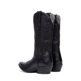 Damen Shyloh Westernstiefel Poliertes Onyx-Schwarz