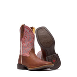 Damen Shyloh Westernstiefel Rostbraun Altrosa