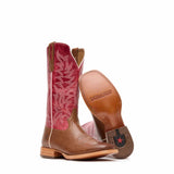 Damen Arena Pro Elite Westernstiefel Pekannuss Erdbeere