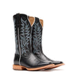 Damen Arena Pro Elite Westernstiefel Poliertes Onyx-Schwarz
