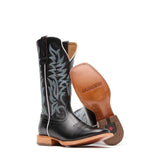 Damen Arena Pro Elite Westernstiefel Poliertes Onyx-Schwarz