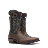 Herren Rebel Pro Westernstiefel Mudstone Schwarz