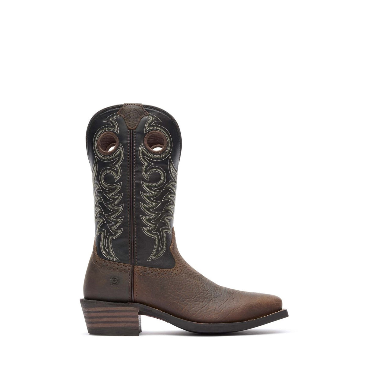 Herren Rebel Pro Westernstiefel Mudstone Schwarz