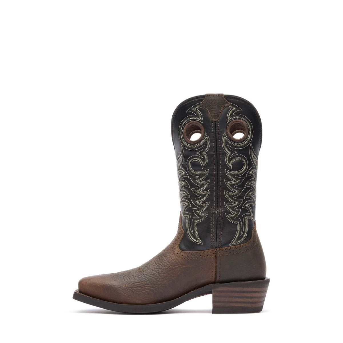 Herren Rebel Pro Westernstiefel Mudstone Schwarz